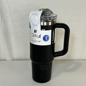 Cirkul Black 40oz All-Day StrawSip Double-Wall Insulated Stainless Steel Tumbler